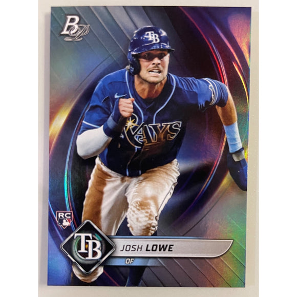 2022 Bowman Platinum Baseball Josh Lowe RC Rays 81