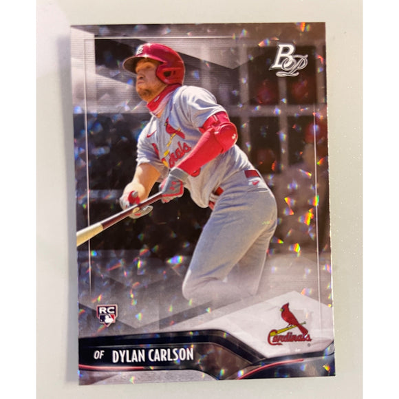 2021 Bowman Platinum - Ice Foil - Dylan Carlson RC - Cardinals - 86