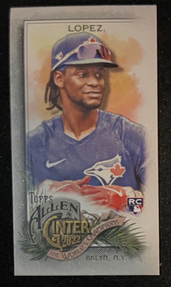 2022 Allen & Ginter - Mini - Otto Lopez RC - Blue Jays - 212