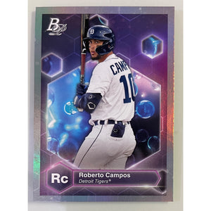 2022 Bowman Platinum Baseball Precious Elements Roberto Campos Tigers PE-27