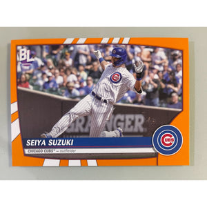 2023 Topps Big League Baseball - Electric Orange - Seiya Suzuki - Cubs - 179