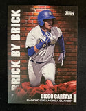 2022 Topps Pro Debut - Brick by Brick - Diego Cartaya - Rancho Cucamonga Quakes - BB-12