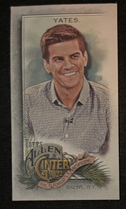 2022 Allen & Ginter Baseball Mini A&G Back Field Yates Reporter 283