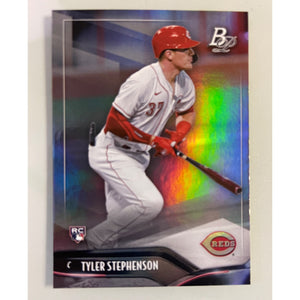 2021 Bowman Platinum - Tyler Stephenson RC - Reds - 10