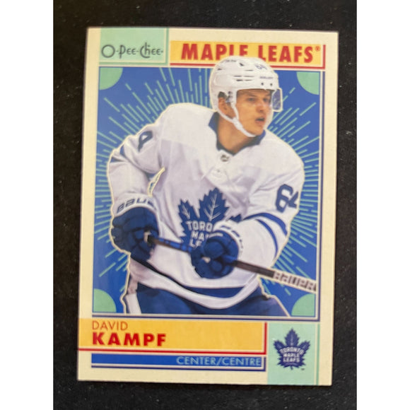 2021-22 O-Pee-Chee Retro David Kampf Maple Leafs 248