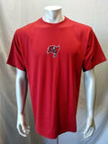 Tampa Bay Buccaneers Men's Medium Crew Neck Reebok NFL Team Apparel Red T Shirt