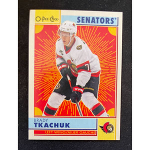 2021-22 O-Pee-Chee Retro Brady Tkachuk Senators 195