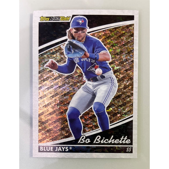 2022 Topps Update Series Black Gold Bo Bichette Blue Jays BG-23