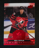 2022 Upper Deck Team Canada Juniors - Pride of the Program Red - Will Cuylle - 75