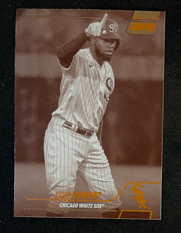 2022 Topps Stadium Club Baseball - Sepia - Luis Robert - White -Sox - 88