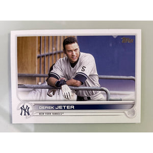 2022 Topps Update Series Derek Jeter SP Variation #US2 Yankees