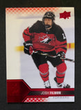 2022 Upper Deck Team Canada Juniors - Red - Josh Filmon - 20