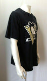 Pittsburgh Penguins Mens XL Black Cotton Pro Edge Sidney Crosby #87 T Shirt