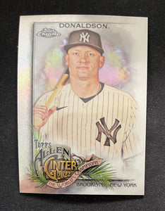 2022 Topps Allen & Ginter Chrome Refractor Josh Donaldson Yankees 10