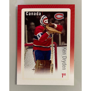 Canada Post NHL Souvenir Sheet Stamp 2015 Ken Dryden Montreal Canadiens $1.80