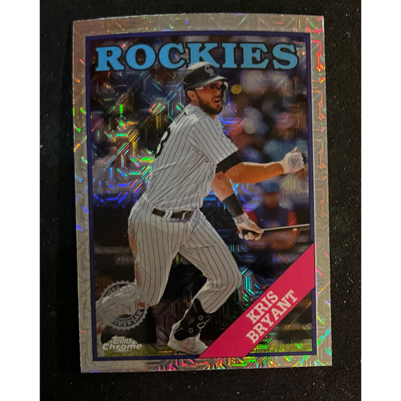 2023 Topps Baseball Silver Pack Mojo Refractor Kris Bryant Rockies  T88C-97