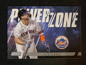 2022 Topps Stadium Club Baseball - Power Zone - Pete Alonzo - Mets - PZ-10