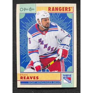 2022-23 O-Pee-Chee Hockey - Retro - Ryan Reaves - Rangers - 268