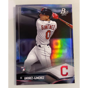 2021 Bowman Platinum - Andres Gimenez RC - Guardians - 76