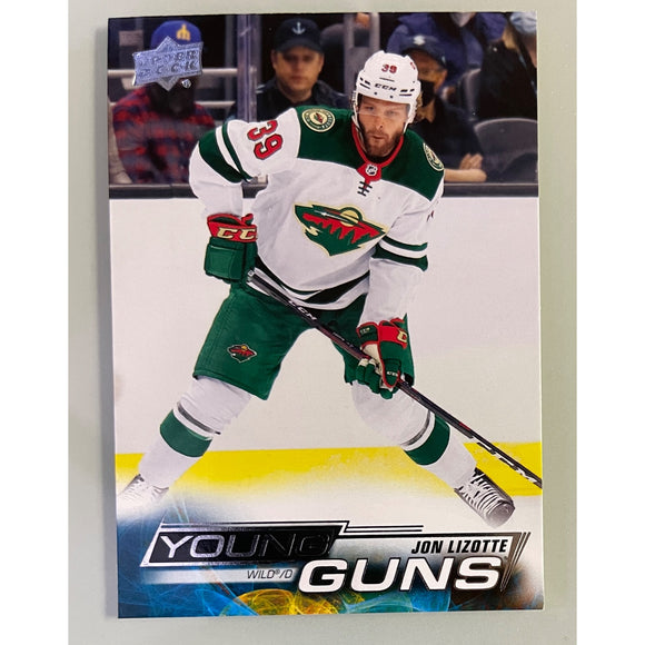 2022-23 Upper Deck Hockey Series Two Young Guns Jon Lizotte RC Wild 488