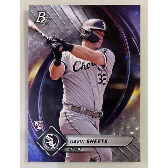 2022 Bowman Platinum Baseball  Ice Foil Gavin Sheets RC White Sox 37