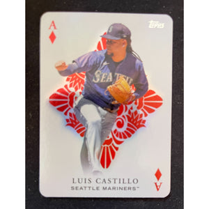 2023 Topps Series 1 All Aces Luis Castillo Ace of Diamonds Mariners AA-23