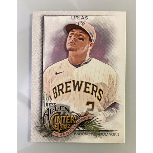 2022 Topps Allen & Ginter - Base SP - Luis Urias - Brwers - 321