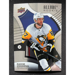 2021-22 Upper Deck Allure - Rookie - Radim Zohorna RC - Penguins - 121