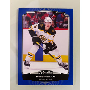 2022-23 O-Pee-Chee Hockey Blue Border Mike Reilly Bruins  482