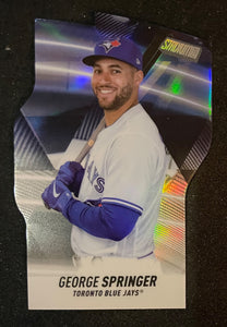 2022 Topps Stadium Club Triumvirates George Springer Blue Jays - T-24