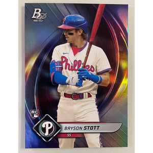 2022 Bowman Platinum Baseball Bryson Stott RC Phillies 24