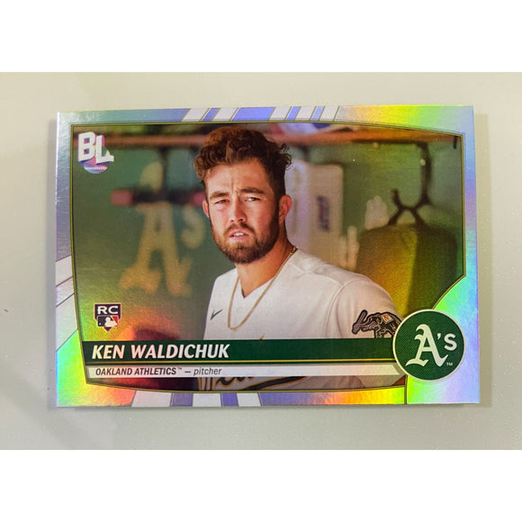 2023 Topps Big League Baseball - Uncommon Foil - Ken Waldichuk RC Athletics 214