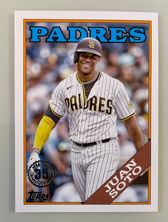 2023 Topps Series 1 1988 35th Anniversary Juan Soto Padres T88-70