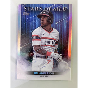 2022 Topps Update Series Refractor Stars of MLB Tim Anderson SMLB-66