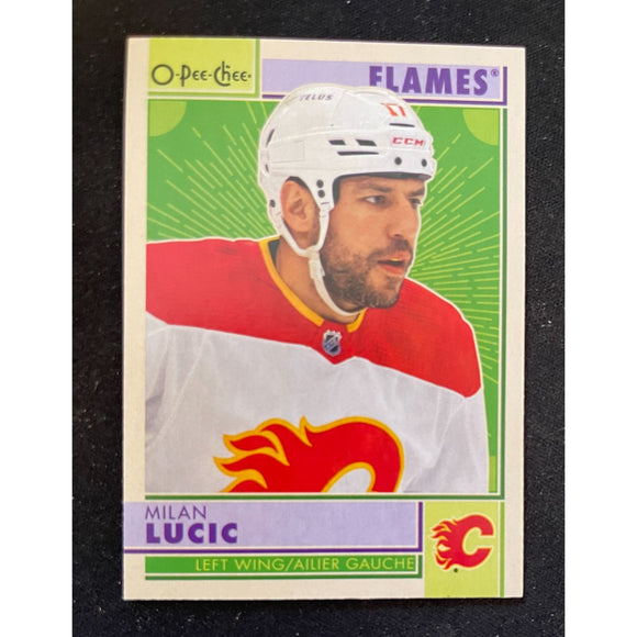 2021-22 O-Pee-Chee Retro Milan Lucic Flames 486