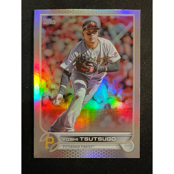 2022 Topps Update Baseball Rainbow Foil Yoshi Tsutsugo Pirates US46