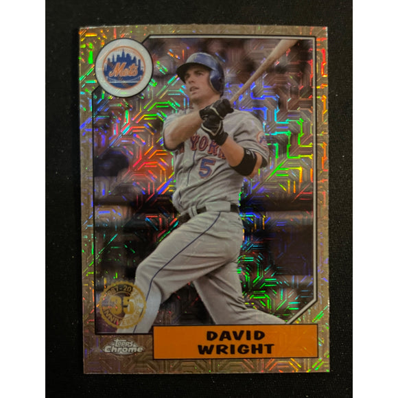 2022 Topps Update Silver Pack Mojo Ref David Wright Mets T87C-37