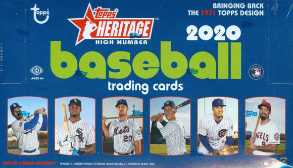 2020 Topps Baseball Heritage High Number - Base Card