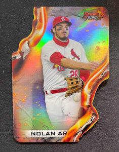 2021 Bowman's Best Heat Wave Die Cut - Nolan Arenado - Cardinals - HW-21