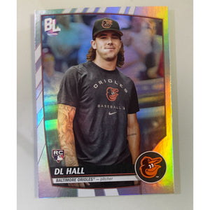 2023 Topps Big League Baseball - Uncommon Foil - DL Hall RC - Orioles - 207