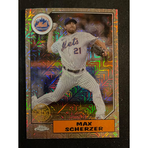 2022 Topps Update Silver Pack Mojo Ref Max Scherzer Mets T87C-43