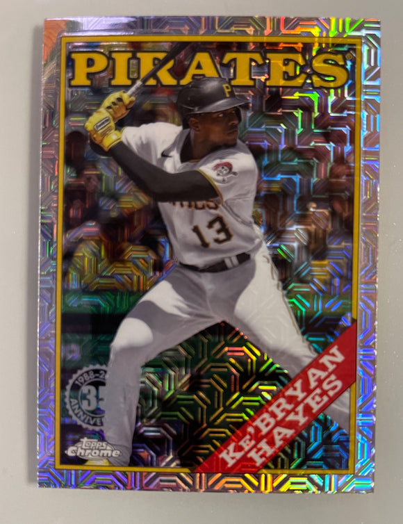 2023 Topps Baseball Mojo Refractor Ke'Bryan Hayes Pirates T88C-41