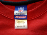 Tampa Bay Buccaneers Men's Medium Crew Neck Reebok NFL Team Apparel Red T Shirt