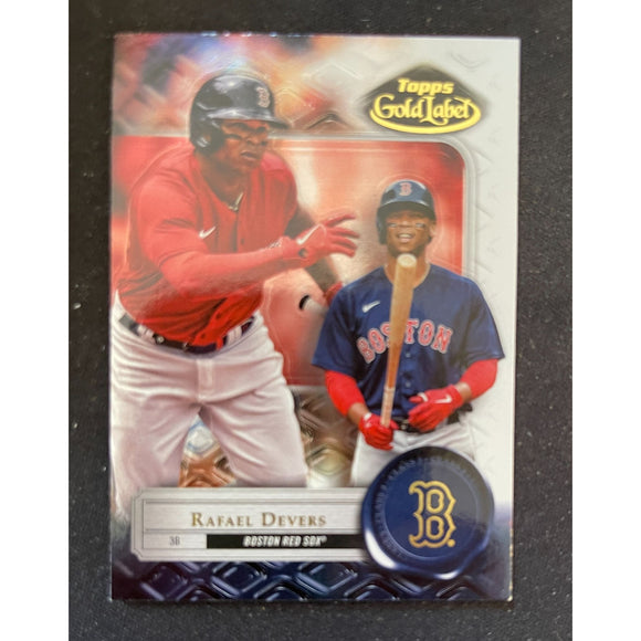 2022 Topps Gold Label - Class 3 - Rafael Devers - Red Sox - 54