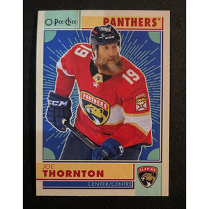 2022-23 O-Pee-Chee Hockey - Retro - Joe Thornton - Panthers - 341