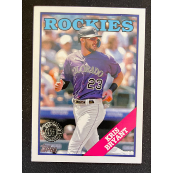 2023 Topps Series 1 1988 35th Anniversary Kris Bryant Rockies T88-32