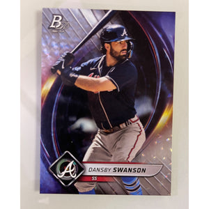 2022 Bowman Platinum Ice Foil Dansby Swanson Braves 100