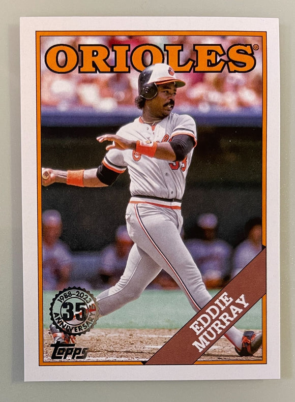 2023 Topps Series 1 1988 35th Anniversary Eddie Murray Orioles T88-56