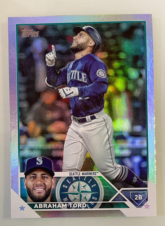 2023 Topps Series 1 Rainbow Foil Abraham Toro Mariners 297