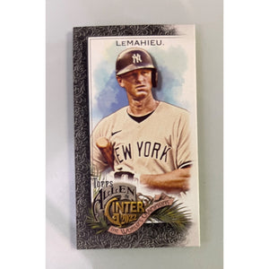 2022 Topps Allen & Ginter - Mini Black Border - DJ LeMahieu - 164